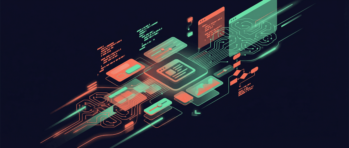 AI product development with assembling UI components and code